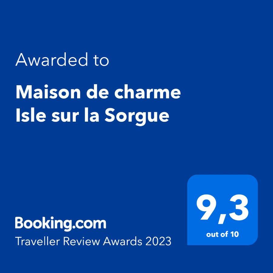 Maison De Charme Isle Sur La Sorgue ลีล-ซูร์-ลา-ซอร์ก ภายนอก รูปภาพ